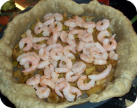 Asparagus & Prawn Pie