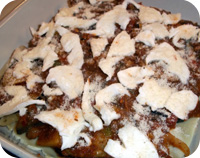 Aubergine Lasagne