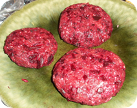 Lamb Beetroot Burger Recipe