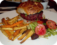 Lamb Beetroot Burger Recipe