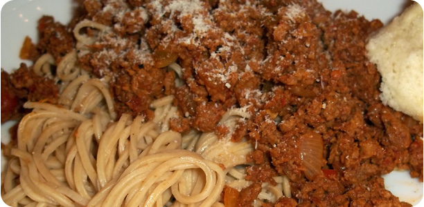 Spicy Spaghetti Bolognese Recipe Cook Nights by Babs and Despinaki