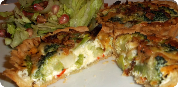 Broccoli Quiche Recipe Cook Nights by Babs and Despinaki