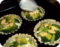 Broccoli Quiche Tartlets