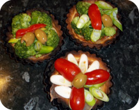 Broccoli & Serrano Ham Tartlets