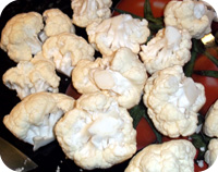 Cauliflower with Coriander