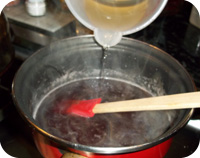 Chilli Vodka & Cranberry Jelly Shots