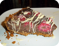 Ginger Chocolate Raspberry Tart Recipe