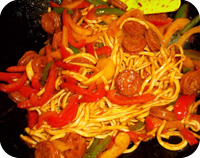 Chorizo & Prawn Stir Fry