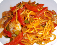 Chorizo & Prawn Stir Fry