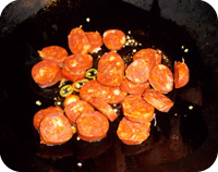 Chorizo & Prawn Stir Fry