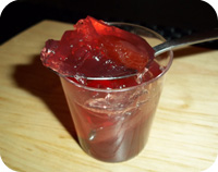 Vodka & Cranberry Jelly Shots