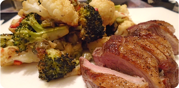 Duck with Cauliflower Recipe Cook Nights by Babs and Despinaki