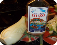 Ouzo Fennel with Squid Recipe