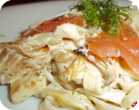 Fennel & Smoked Salmon Tagliatelle