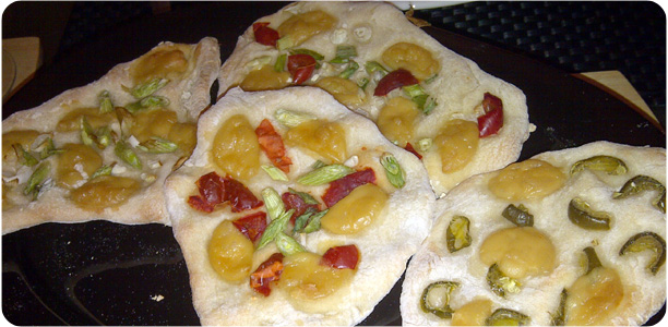 Cheesy Flatbread Recipe Cook Nights by Babs and Despinaki