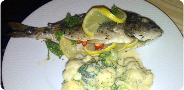 Oven Baked Gilthead Bream Recipe Cook Nights by Babs and Despinaki
