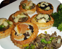 Haggis & Black Pudding Vol-au-vents