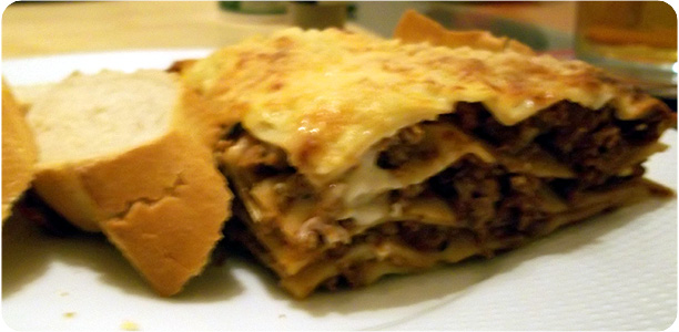 Quorn Lasagne Recipe Cook Nights by Babs and Despinaki