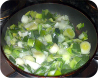 Leek Cheese Pasta Bake