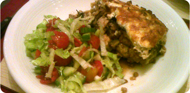 Quorn Moussaka Recipe Cook Nights by Babs and Despinaki