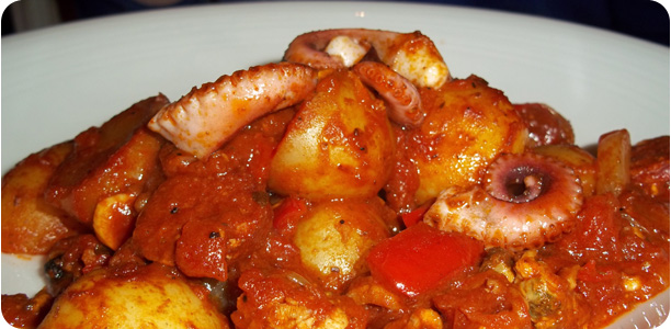 Octopus & Chorizo Stew Recipe