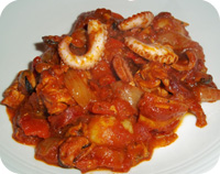 Octopus & Chorizo Stew