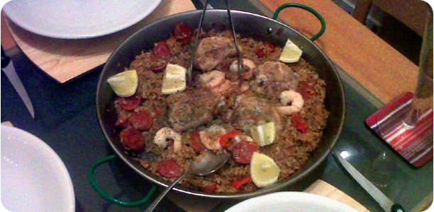 Paella Recipe Cook Nights by Babs and Despinaki