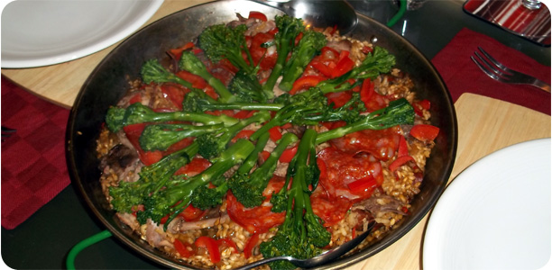 Rabbit Paella Recipe Cook Nights by Babs and Despinaki