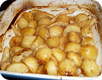 Papoutsakia with Lemon Potatoes