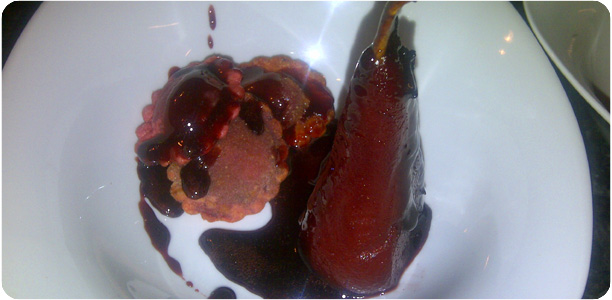 Pears Poached in Red Wine and Port Recipe Cook Nights by Babs and Despinaki