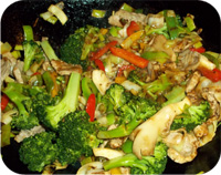 Pork Stir Fry with Oyster Mushrooms Recipe