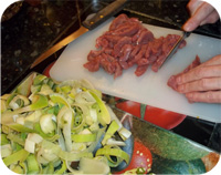 Pork Stir Fry with Oyster Mushrooms Recipe