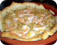 Leek & Prawn Pie