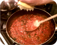 Beef Ravioli & Tomato Sauce