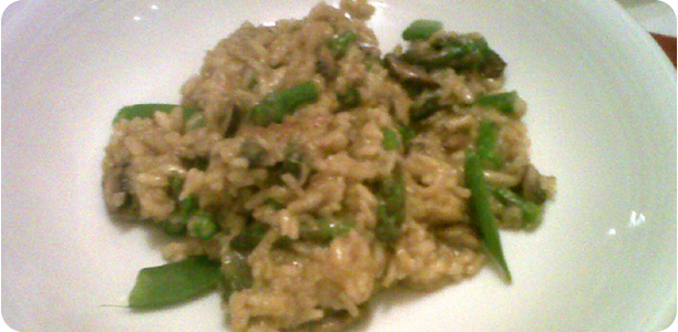 Asparagus and Pea Risotto Recipe Cook Nights by Babs and Despinaki