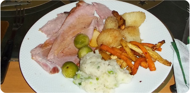 Honey and Clove Roast Ham Recipe Cook Nights by Babs and Despinaki