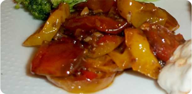 Roasted Piccolo Cherry Tomatoes Recipe Cook Nights by Babs and Despinaki