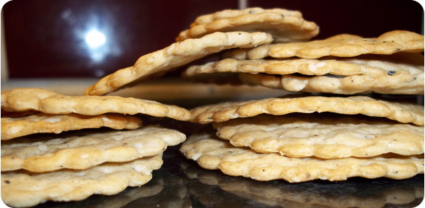 Sesame Seed Crackers Recipe