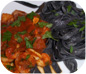 Squid Ink Pasta with seafood