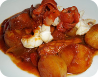 Squid & Chorizo Stew