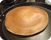 Swedish Pancakes with Salted Caramel Sauce