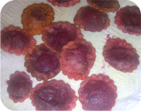 Sweet Fried Beetroot Ravioli