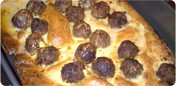 Toad in the Hole Recipe Cook Nights by Babs and Despinaki
